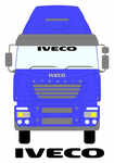 IVECO Truck Screen Sticker