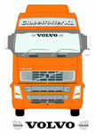 VOLVO Truck Screen Sticker