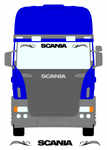SCANIA Truck Screen Sticker