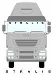 IVECO Stralis Truck Screen Sticker
