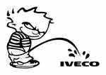 Pee Boy Iveco Sticker