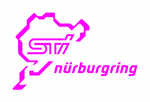 Nurburgring Sti Sticker