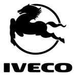 Iveco Horse Truck Stickers ( pair )