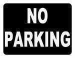 Notice - No Parking Advisory Sticker