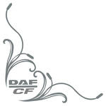 DAF CF Truck Side Window Stickers ( pair )