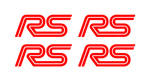 Focus RS Wheel Centre Cap Stickers