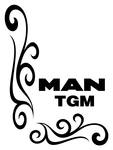 MAN TGM Truck Side Window Stickers ( pair )