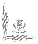 SCOTLAND THISTLE Truck Side Window Stickers ( pair )