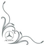 Mercedes-Benz ACTROS Truck Side Window Stickers ( pair )