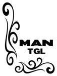 MAN TGL Truck Side Window Stickers ( pair )