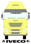 IVECO Truck Screen Sticker