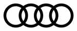 Audi Ring Stickers ( pair )