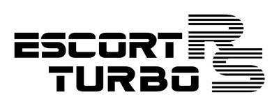 Ford Escort RS Turbo Series 1 Tailgate Sticker