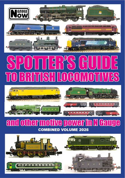 SPOTTER S GUIDE TO BRITISH LOCOMOTIVES IN N GAUGE