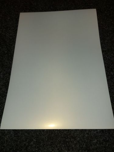 A4 Pearl Effect 120gsm White Inkjet Printable Self Adhesive Vinyl 100 Pack