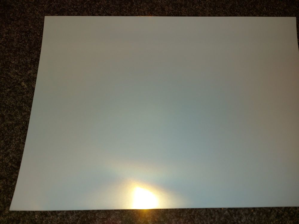 A4 Self Adhesive Printable Pearl Effect Silver Sheets (20 Sheets)
