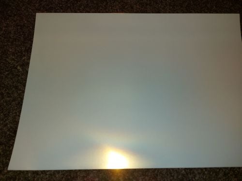 A4 Self Adhesive Printable Pearl Effect Silver Sheets  (20 Sheets)