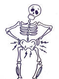 skeleton pelvic pain