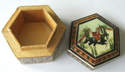 Trinket Box Persian Hand Painted Wood (TBhorse1)