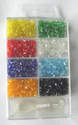 Bead kit for beginners with mixed coloured beads (kit4)
