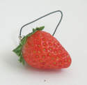 Mobile Phone Pendant Strawberry