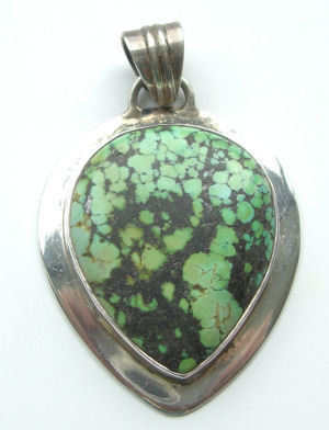 Turquoise Silver pendant (TP05)