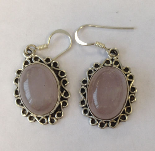 Moonstone Silver Earrings  (ME10)