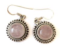 Moonstone Silver Earrings  (ME12)