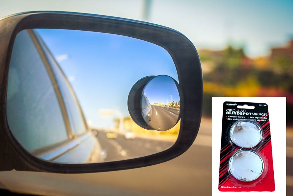 Rear View Mirror for Driving Test, Rear View Mirror, Driving Instructor