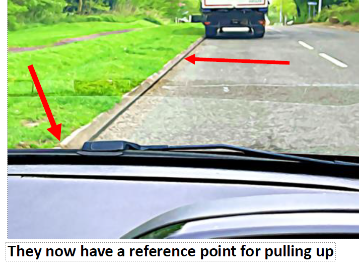 driving instructor reference point focal point