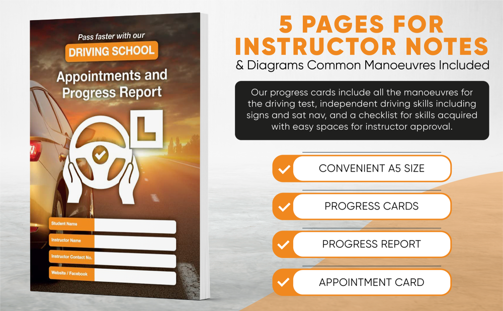 Driving Instructor Book and manuals
