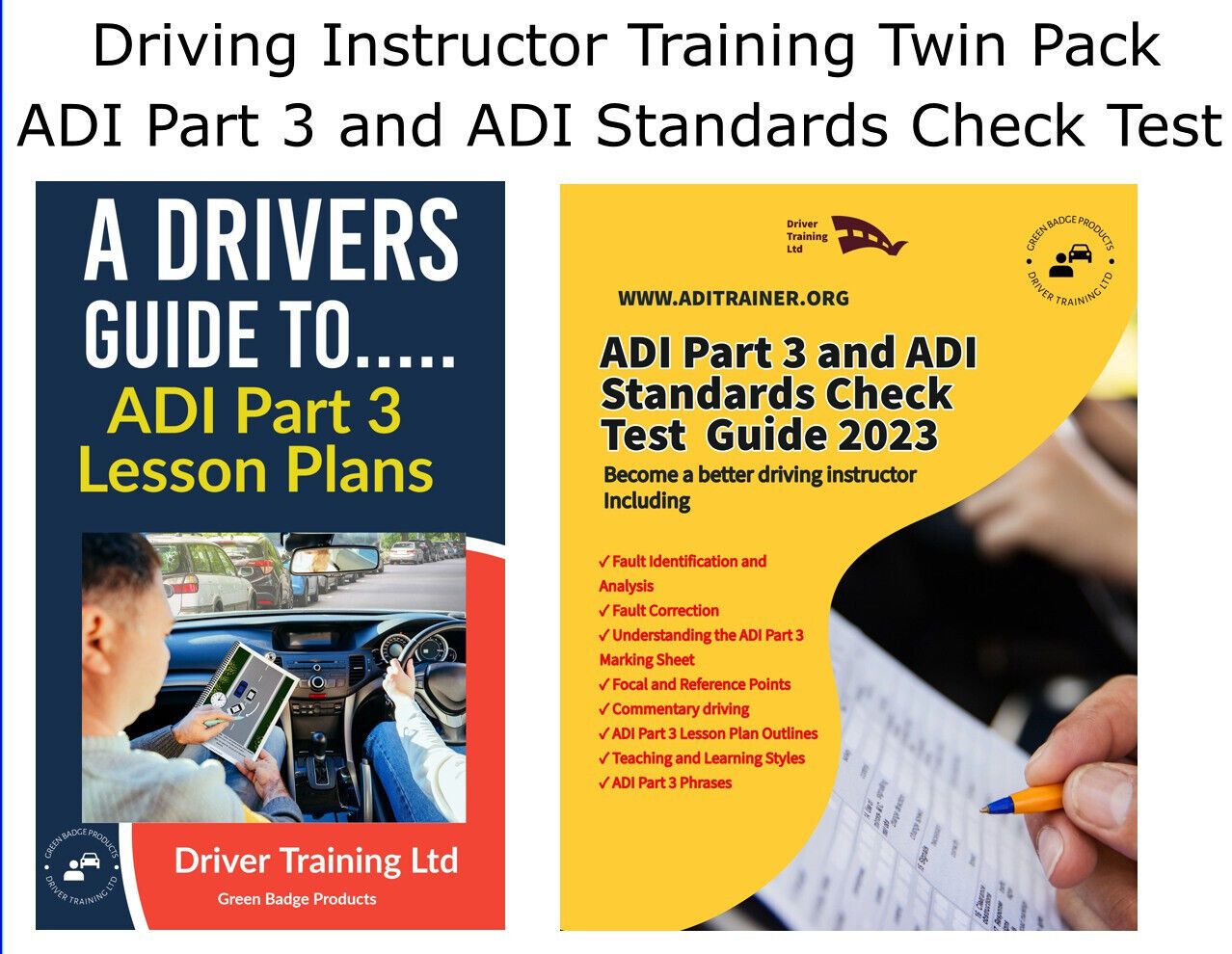 ADI Standards Check Test Lesson Planning