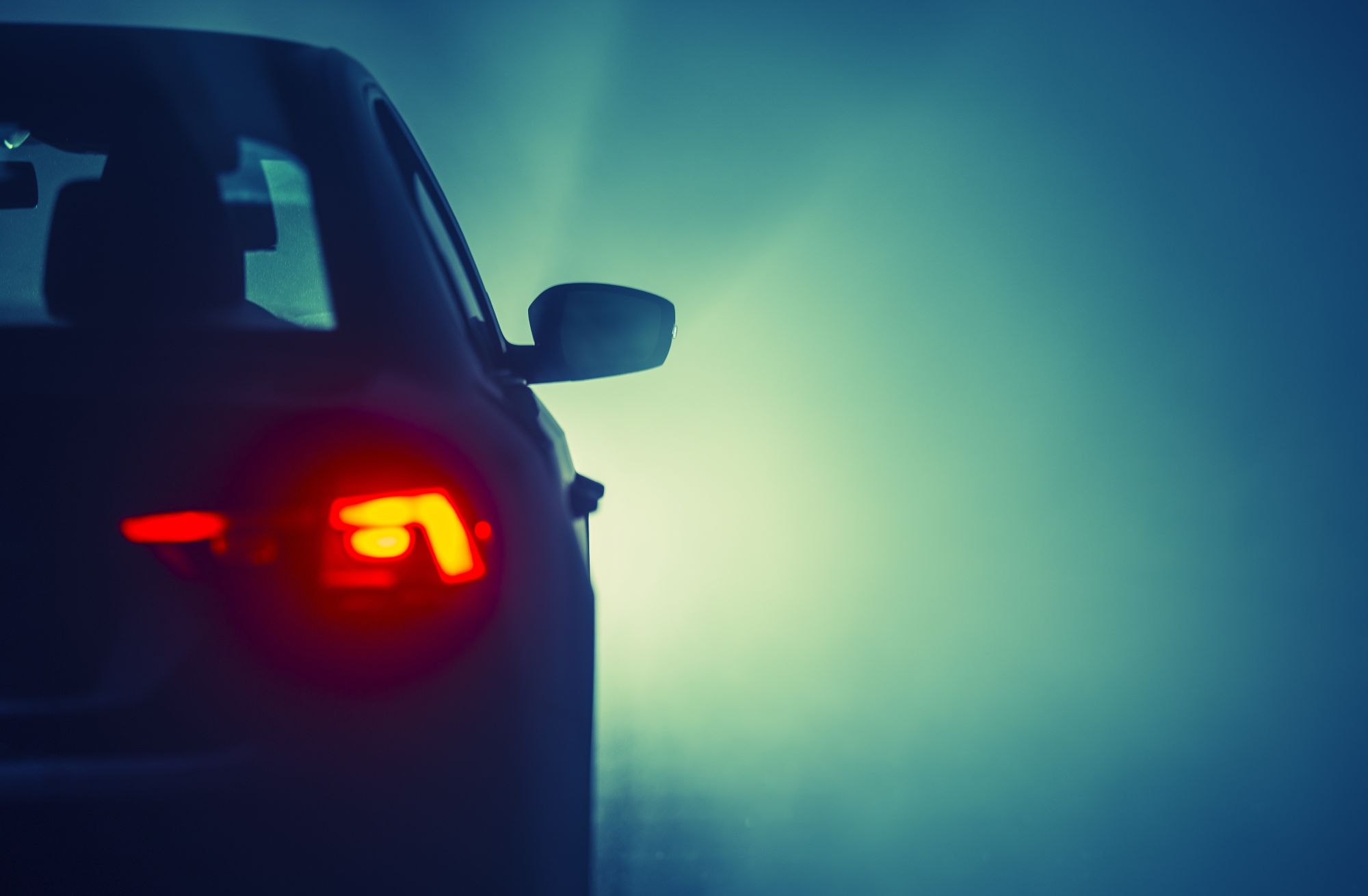 Donâ€™t use rear fog lights. They can make your brake lights hard to see so the drivers behind may not notice that you are actually slowing down until its too late  Just keep your headlights and rear lights on and that way, everyone behind will be able to see when you are braking