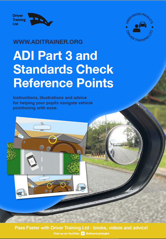 Driving Instructor Reference Points: Mastering ADI Part 3 & ADI Standards Check Unlock the full potential of your teaching with "Driving Instructor Reference Points," a must-have guide for every driving instructor committed to excellence. This A5 size 36 page essential addition to your driving instructor training books is meticulously crafted to elevate your teaching methodology, ensuring your learners not only pass their tests but also become confident, independent drivers. Written by Driver Training Ltd Driving Instructor Trainers who have been ORDIT registered driving instructor trainers since 2007 