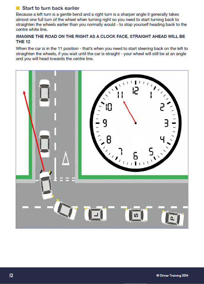 Why Reference Points Matter As a driving instructor, your ultimate goal is to empower your students to drive safely and confidently on their own. One of the most effective ways to achieve this is by providing clear and precise reference points. These reference points are crucial for helping learners understand exactly what to do and how to do it. Whether it's positioning for a turn, aligning for parallel parking, or gauging distances, reference points serve as visual cues that demystify complex manoeuvres. A5 spiral bound 36 pages 