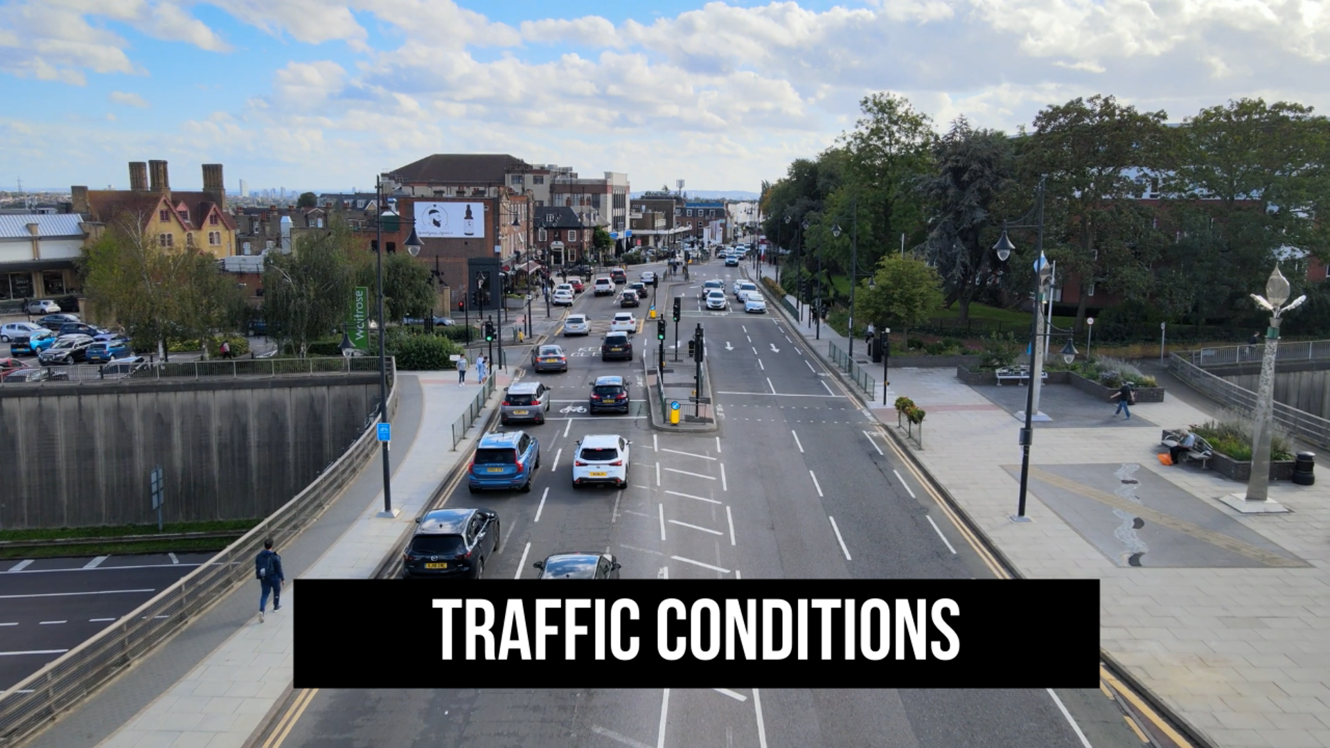 Traffic Conditions:  In congested traffic, maintaining a proper following distance can be challenging, leading to unintentional tailgating as vehicles frequently slow down and speed up.  Driver can suddenly change lanes or need to stop because of yellow box junctions or people crossing the road, so suddenly for the traffic further back, everybody is suddenly bunching up together