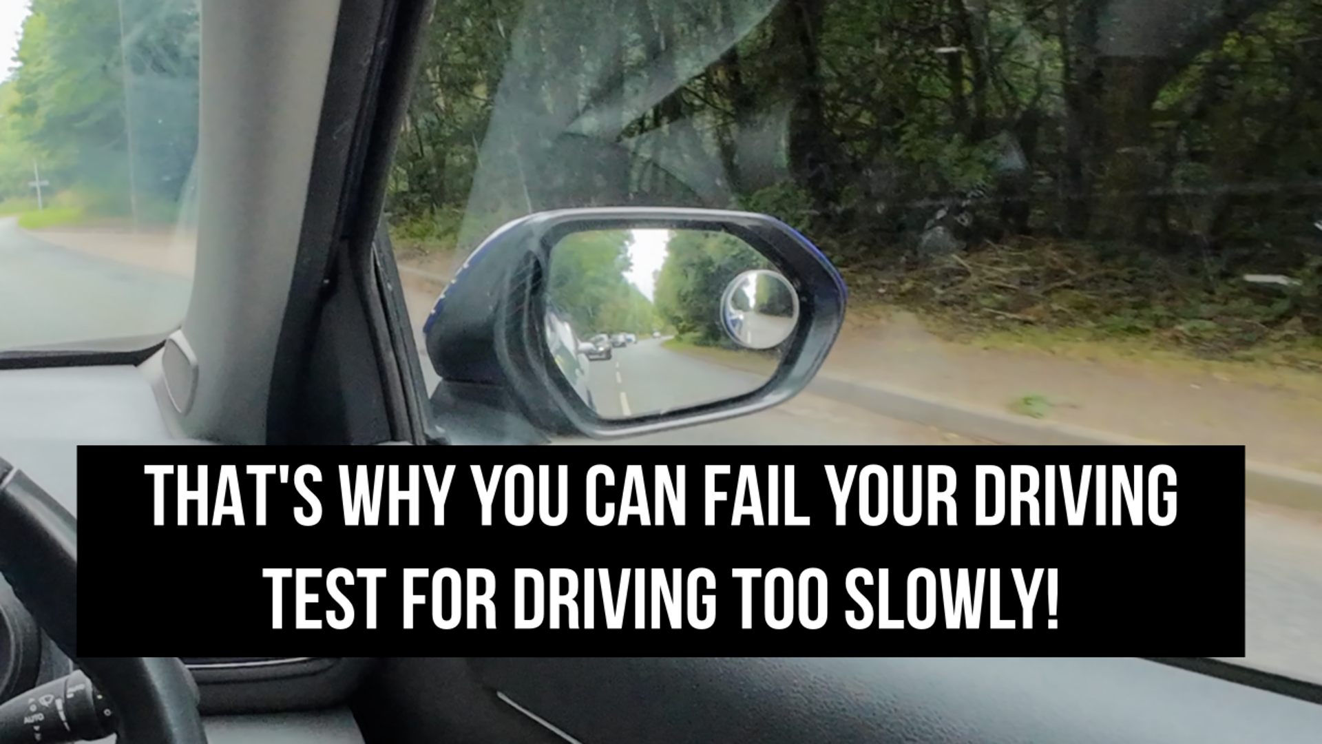 Â Although not an excuse for people to keep tailgating us, sometimes the reason can be our own driving  Not knowing or Not doing the speed limit if safe to â€“ If you are going 30 mph in a 40mph when there is no need, then the cars behind are going to be coming up behind you at 40, then having to brake to slow down to your speed.  Remember on your driving test, to travel to slowly is just as much a fail, as to go too fast! Going slowly when thereâ€™s no need causes congestion, road rage and drivers trying to overtake when it may not be safe too.  Being in the wrong lane on a dual carriageway or motorway -  On dual carriageways to be in the right hand lane when there is no traffic or road markings to say otherwise you should drive in the left hand lane.