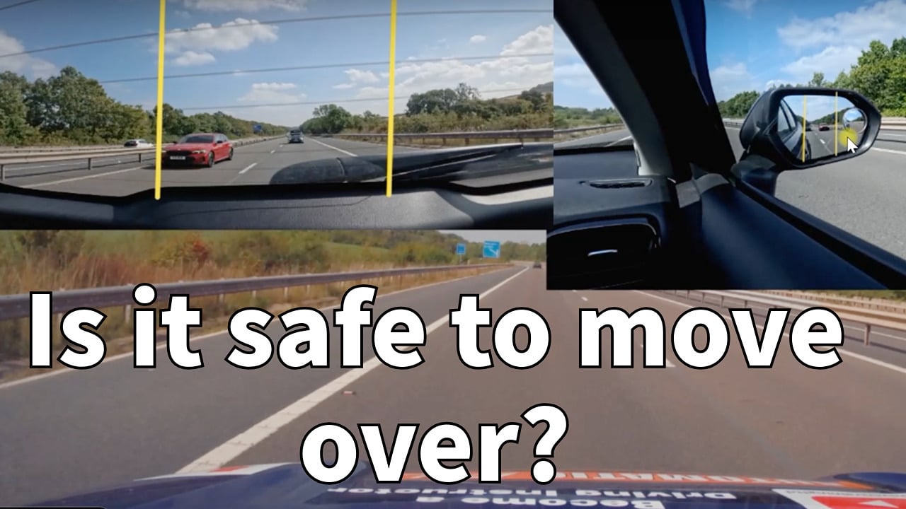 The Ultimate guide to using mirrors to know when its safe to change lanes  on a motorway or a dual carriageway for the uk driving test, adi part 2 driving test, ADI part 3 and ADI Standards Check with  @DriverTrainingLtd   -------------------------------------------------------------- This is simply a guide to give you an understanding of how to judge gaps in your mirrors when driving in the uk, we are not teaching you how to drive - you need to go and practice with a qualified driving instructor first.  00:00 How to judge a safe gap when changing lanes using mirrors 01:16 How to set up your mirrors 04:40 Using mirrors when overtaking 06:09 Using mirrors when joing a motorway or dual carriageway 07:16 Why we dont look over into the blindspot 07:52 judging the gaps in the mirrors