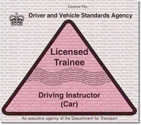 Pink Licence / ADI Trainee Licence