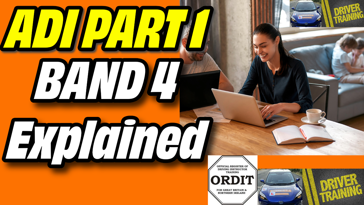 Why Is ADI Part 1 (and Especially Band 4) So Hard?  If youâ€™ve started preparing for the ADI Part 1 theory test, youâ€™ve likely already discovered what so many trainee instructors realise far too late:  This test is no joke.  And Band 4? Thatâ€™s where most people feel like theyâ€™ve hit a wall.  But why is it so hard? Youâ€™re not being dramaticâ€”it really is a tough exam. Hereâ€™s why: