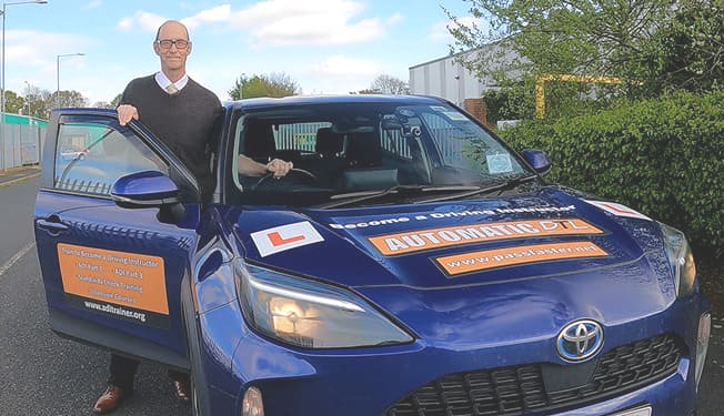 chris at driver training ltd foremost ORDIT trainer in uk for those training to become a driving instructor