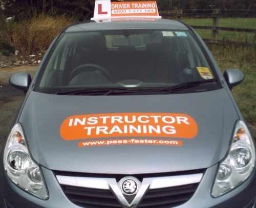 driving instructor training car