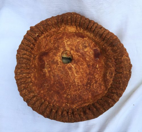 Even larger pork pie!