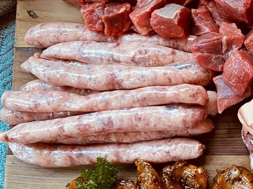 Saul's thin Lincolnshire sausages
