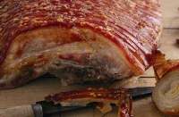 Belly pork slices