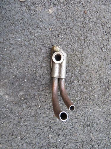 triumph pre unit oil feed return manifold