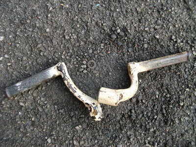 bsa c15 front foot rests 