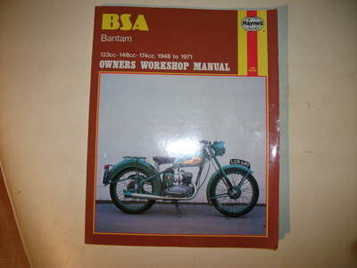 bsa bantam work shop manual 