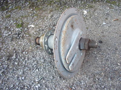 bsa bantam d1-d3 rear  hub