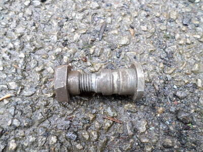 bsa a7-a10m20 b31 front brake pivot pin